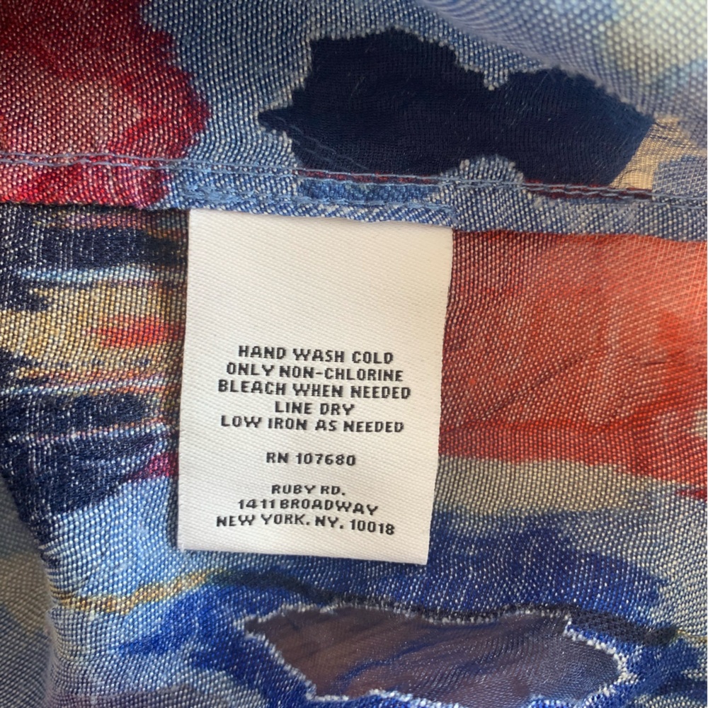 Ruby Rd. Lightweight Jacket Linen Sheer Long Slee… - image 10